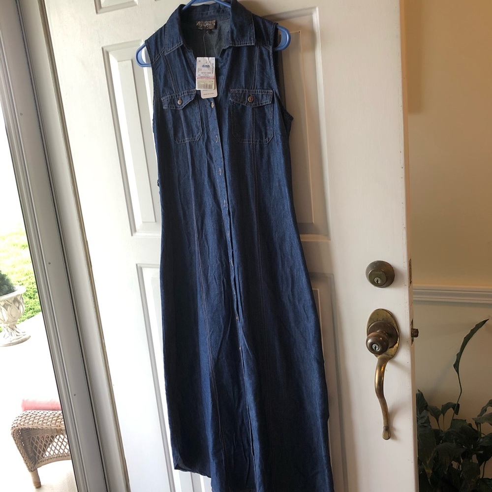 NWT Jean jumper💙